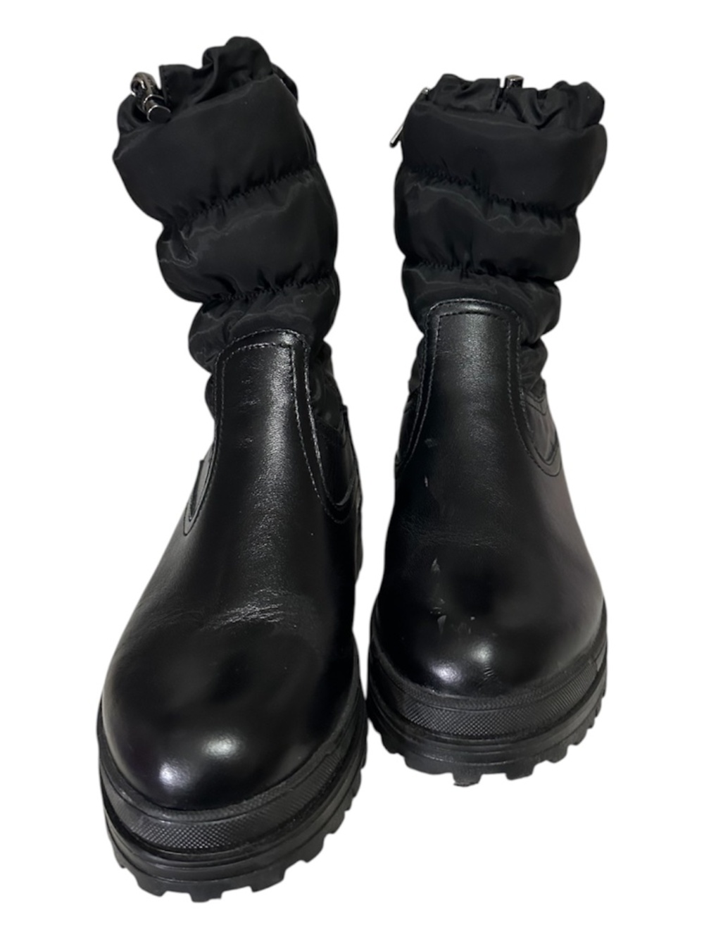 PAJAR Canada Black Winter Snow Boots Ice Grip Waterproof Size 11 / EU 42